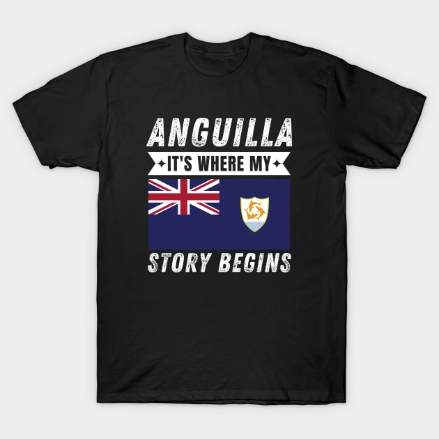 Anguilla T-Shirt by footballomatic